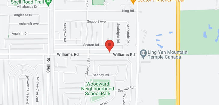 map of 11577 WILLIAMS ROAD